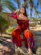 Load image into Gallery viewer, Cosmic Jungle Sharara Pants Set