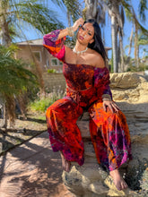 Load image into Gallery viewer, Cosmic Jungle Sharara Pants Set