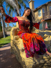 Load image into Gallery viewer, Cosmic Jungle Sharara Pants Set