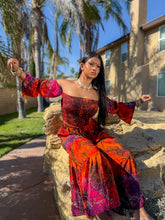 Load image into Gallery viewer, Cosmic Jungle Sharara Pants Set