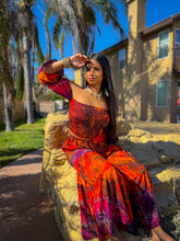 Load image into Gallery viewer, Cosmic Jungle Sharara Pants Set