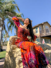 Load image into Gallery viewer, Cosmic Jungle Sharara Pants Set