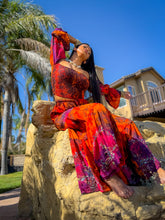 Load image into Gallery viewer, Cosmic Jungle Sharara Pants Set