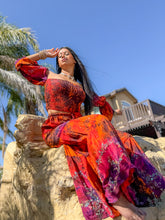 Load image into Gallery viewer, Cosmic Jungle Sharara Pants Set