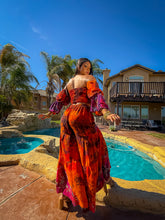 Load image into Gallery viewer, Cosmic Jungle Sharara Pants Set