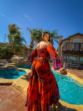 Load image into Gallery viewer, Cosmic Jungle Sharara Pants Set