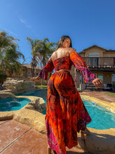 Load image into Gallery viewer, Cosmic Jungle Sharara Pants Set