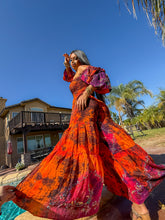 Load image into Gallery viewer, Cosmic Jungle Sharara Pants Set