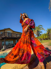 Load image into Gallery viewer, Cosmic Jungle Sharara Pants Set