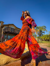Load image into Gallery viewer, Cosmic Jungle Sharara Pants Set