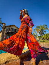 Load image into Gallery viewer, Cosmic Jungle Sharara Pants Set