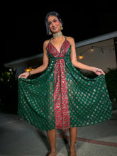 Load image into Gallery viewer, Royal Emerald Magic Dress