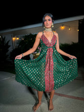 Load image into Gallery viewer, Royal Emerald Magic Dress