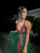 Load image into Gallery viewer, Royal Emerald Magic Dress