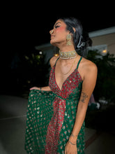 Load image into Gallery viewer, Royal Emerald Magic Dress