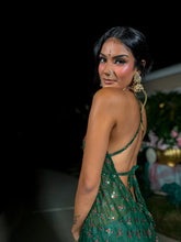 Load image into Gallery viewer, Royal Emerald Magic Dress