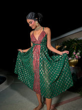 Load image into Gallery viewer, Royal Emerald Magic Dress