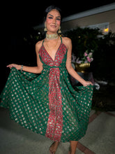 Load image into Gallery viewer, Royal Emerald Magic Dress