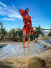 Load image into Gallery viewer, Fire Princess Mini Skirt Set