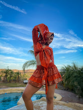 Load image into Gallery viewer, Fire Princess Mini Skirt Set