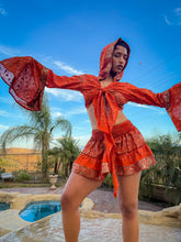 Load image into Gallery viewer, Fire Princess Mini Skirt Set