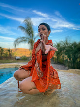 Load image into Gallery viewer, Fire Princess Mini Skirt Set