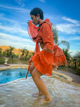 Load image into Gallery viewer, Fire Princess Mini Skirt Set