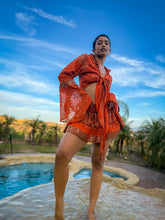 Load image into Gallery viewer, Fire Princess Mini Skirt Set