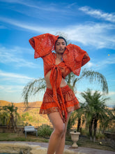 Load image into Gallery viewer, Fire Princess Mini Skirt Set