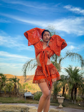 Load image into Gallery viewer, Fire Princess Mini Skirt Set