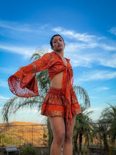 Load image into Gallery viewer, Fire Princess Mini Skirt Set