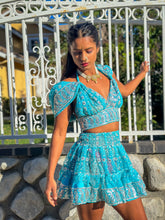 Load image into Gallery viewer, Sky Princess Micro Mini Skirt Set