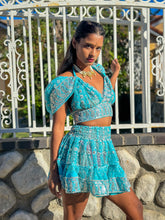 Load image into Gallery viewer, Sky Princess Micro Mini Skirt Set