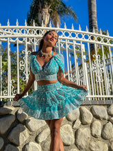 Load image into Gallery viewer, Sky Princess Micro Mini Skirt Set
