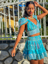 Load image into Gallery viewer, Sky Princess Micro Mini Skirt Set