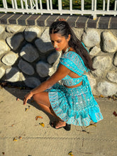 Load image into Gallery viewer, Sky Princess Micro Mini Skirt Set