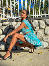 Load image into Gallery viewer, Sky Princess Micro Mini Skirt Set