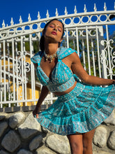 Load image into Gallery viewer, Sky Princess Micro Mini Skirt Set