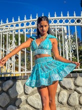 Load image into Gallery viewer, Sky Princess Micro Mini Skirt Set