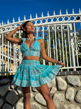 Load image into Gallery viewer, Sky Princess Micro Mini Skirt Set