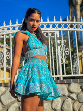 Load image into Gallery viewer, Sky Princess Micro Mini Skirt Set