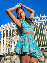 Load image into Gallery viewer, Sky Princess Micro Mini Skirt Set