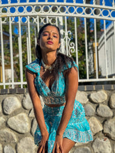 Load image into Gallery viewer, Sky Princess Micro Mini Skirt Set