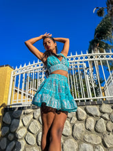 Load image into Gallery viewer, Sky Princess Micro Mini Skirt Set