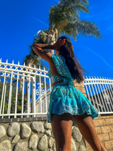 Load image into Gallery viewer, Sky Princess Micro Mini Skirt Set