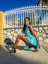 Load image into Gallery viewer, Sky Princess Micro Mini Skirt Set