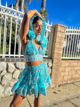 Load image into Gallery viewer, Sky Princess Micro Mini Skirt Set