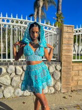 Load image into Gallery viewer, Sky Princess Micro Mini Skirt Set