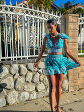 Load image into Gallery viewer, Sky Princess Micro Mini Skirt Set