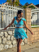 Load image into Gallery viewer, Sky Princess Micro Mini Skirt Set